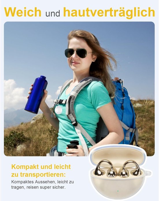 Hoes voor OPPO Enco Clip2 draadloze hoofdtelefoon, daunke TPU-zachte beschermhoes, huidvriendelijke etui met ronde gesp, volledige bescherming, transparant — afbeelding 5