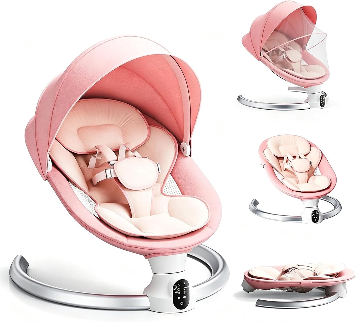 Babyschommel roze