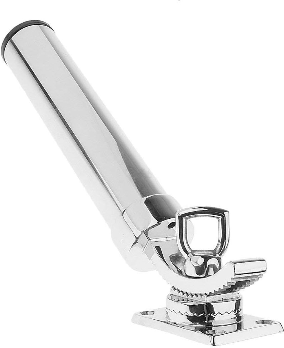 Hengel Houder Verstelbare Hengel Houder Boot Hengel Houder Zilver
