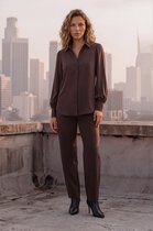 MI PIACE - Trvavel Balloon Trousers 202761 Espresso - Maat : XL