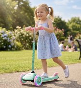 Champz Peuter Step 3 Wielen met LED – Verstelbaar Stuur – Roze + 3 Jaar