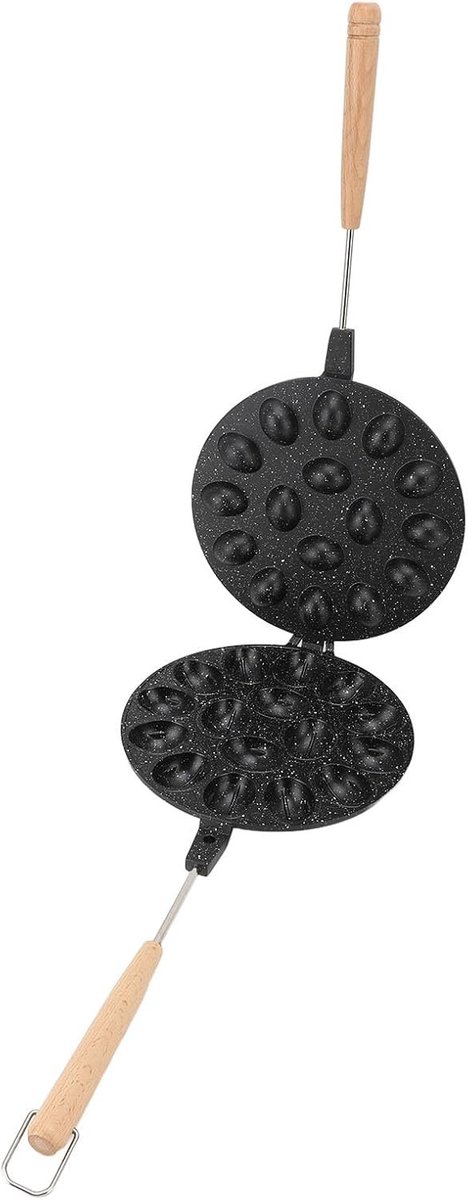 Cookie Molder voor 16 Holes, Ovalen Vorm, Antiaanbak Bakgereedschap voor Thuisbakkerij, Eenvoudig Te Reinigen en Te Gebruiken