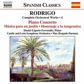 Orquesta Sinfonica De Castilla Y León, Max Bragado Darman - Rodrigo: Complete Orchestral Works 4 (CD)