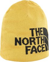 The North Face Highline Beanie Unisex Muts - Golden Spice/Tnf Black - One Size