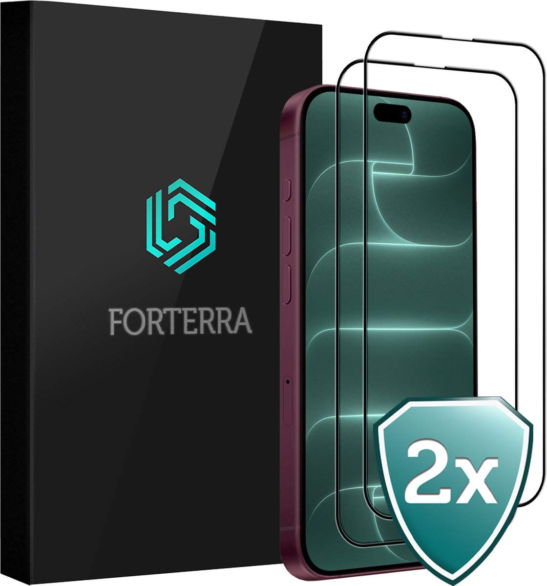 Screenprotector 2 Stuks - Geschikt voor Apple iPhone 18 Pro Max - Full Cover - Beschermglas - Gehard Glas - Tempered Glass - Screen Protector