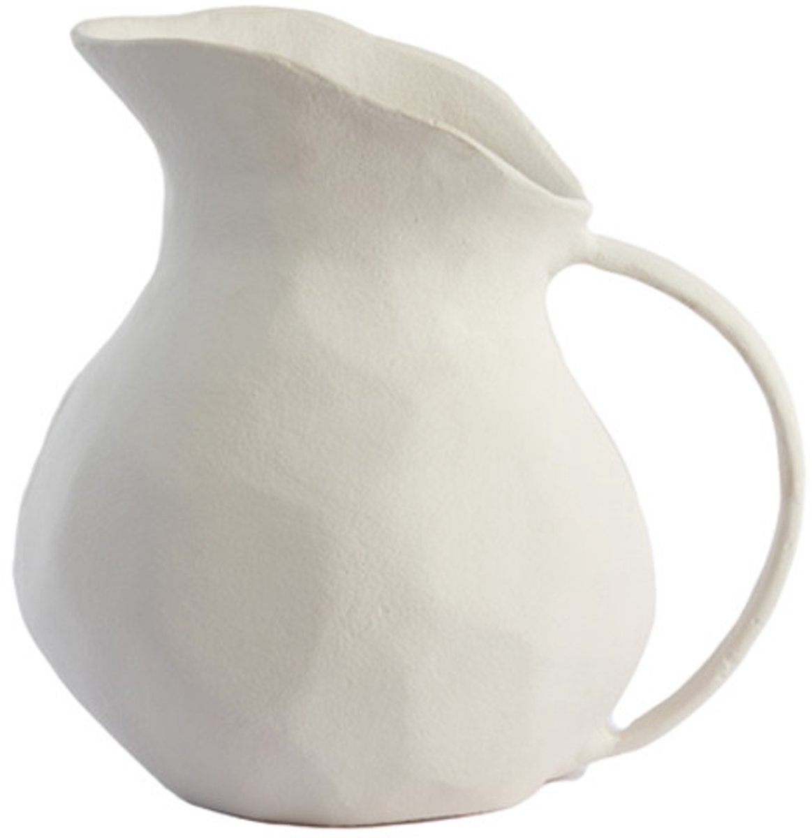 Light & Living Vaas ALONZA - Wit - 22x17x21 cm