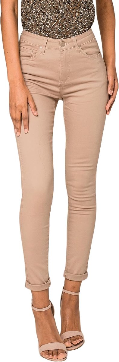 Jeansbroek skinny fit jeans hoge taille