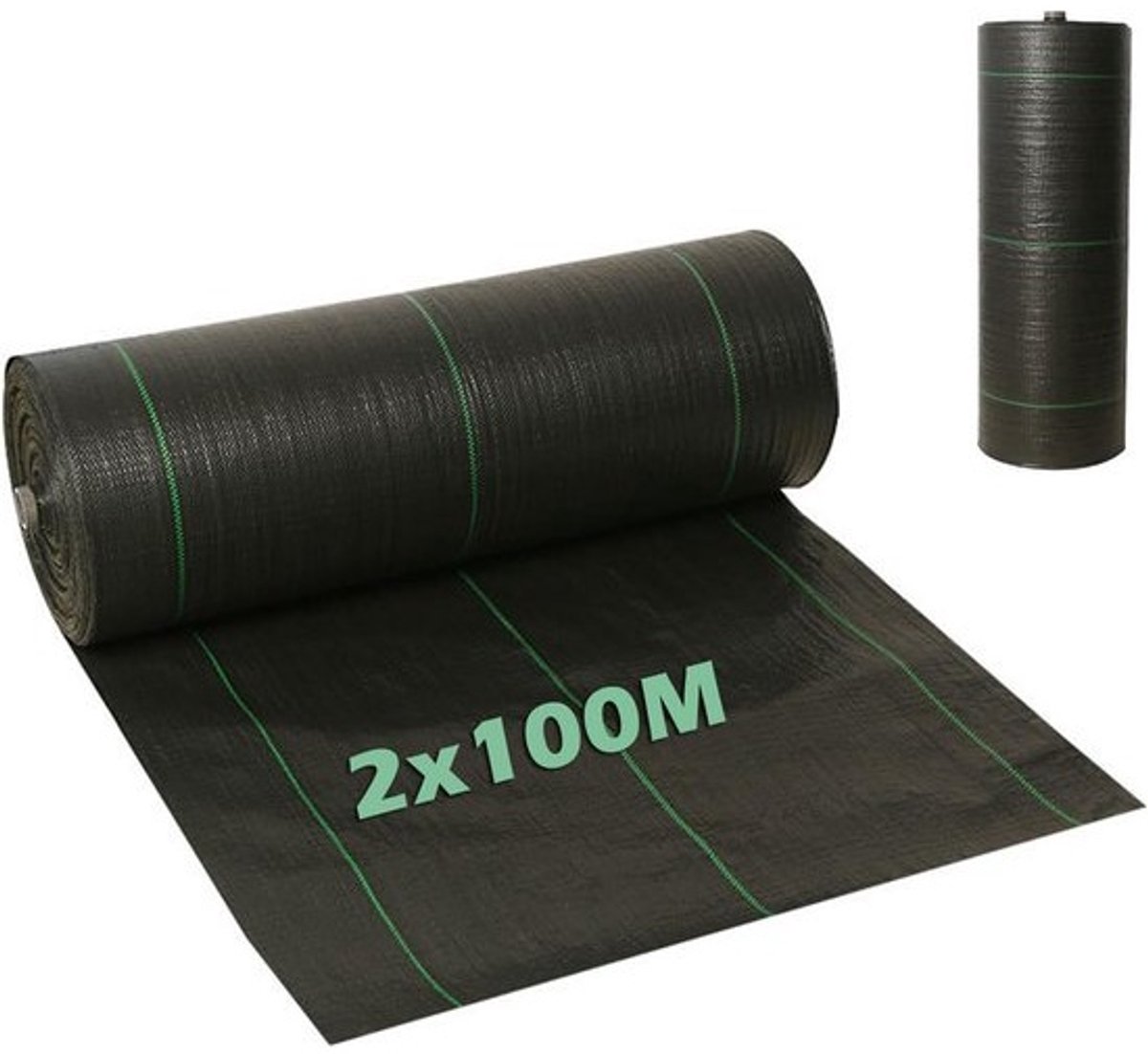 Heavy Duty Onkruid Controle Membraan 2Mx100M voor Tuin en Landschap