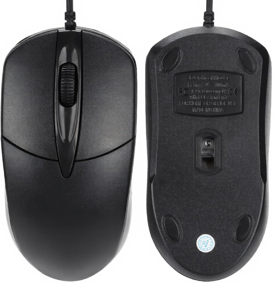 Verwarmde Muis, 3 Niveaus Instelbare Temperatuur, Ergonomische 1600 DPI Bedrade Verwarmingsmuis, Muis Handwarmer voor voor OS X Systeem Desktop Laptop