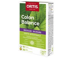 Ortis Colon Balance Regular 18 Ochtend Tabletten + 36 Avond Tabletten