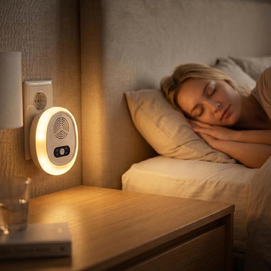 6 stuks ultrasone ongediertebestrijder, stopcontact, insectenwerend middel, plug-in, ultrasone ongedierteverjager voor muggen, kakkerlak, muizen, spinnen, vliegen — afbeelding 4