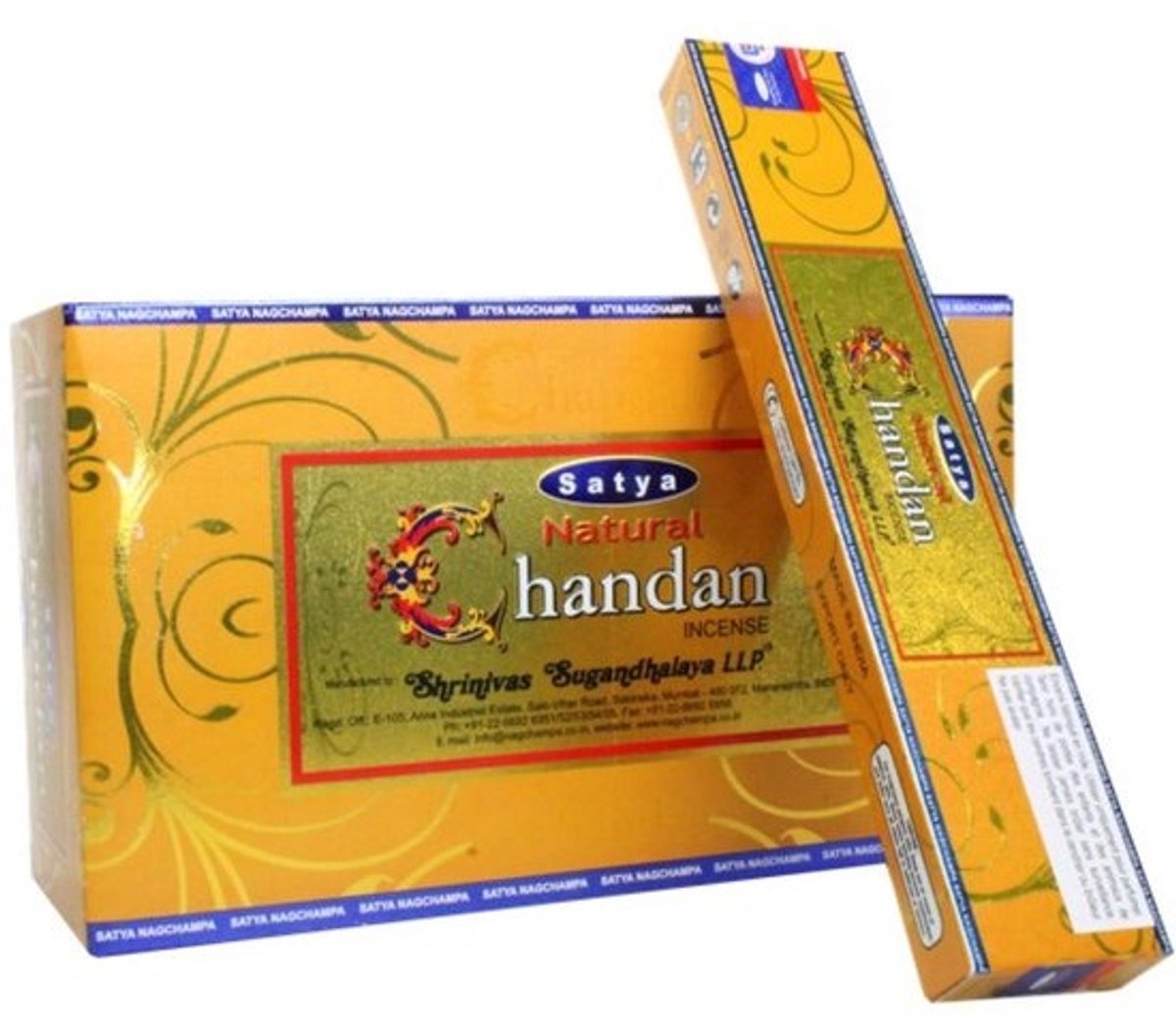Natuurlijke Sandelhout Incense Standaard - 15 gram - Langdurige Geur