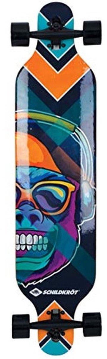 Freeride Longboard 104 cm Compleet Board met Drop-Through Technologie