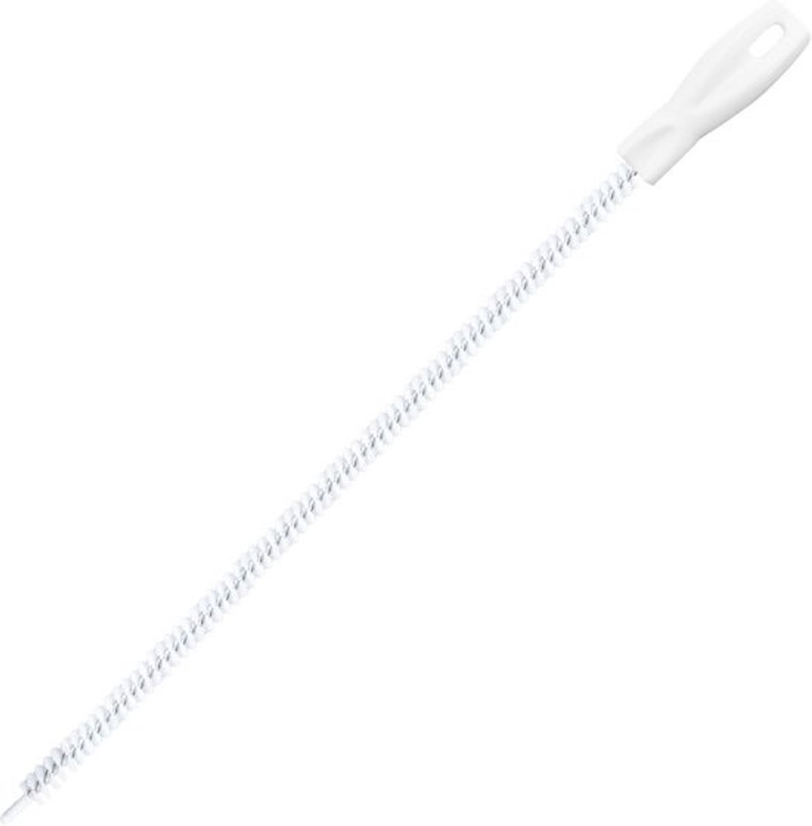 Afvoer reiniger - Reinigingsborstel - Ontstopping voorkomen - Flexibel ontwerp - 45 cm lang - Wit