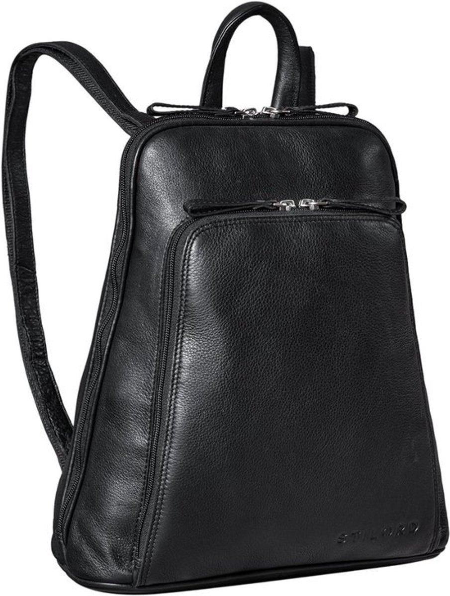 Leren Dames Rugzak Vintage Stijl voor Business School en Tablet