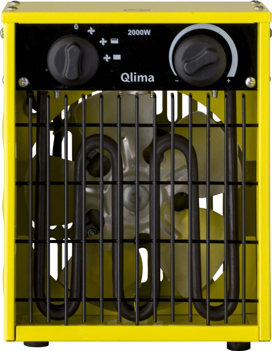 Qlima Ventilatorkachel EFH 5120 Geel/Zwart