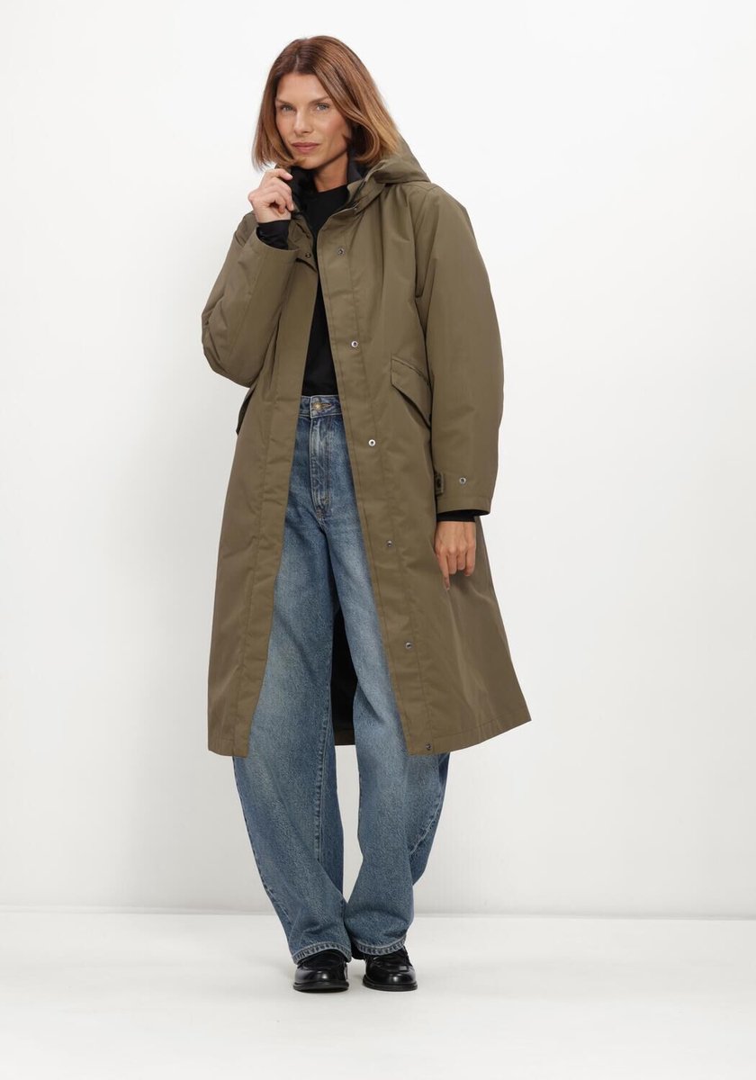 WITHBLACK Wblbrooklyn Function Para Jassen Dames - Winterjas - Khaki - Maat S