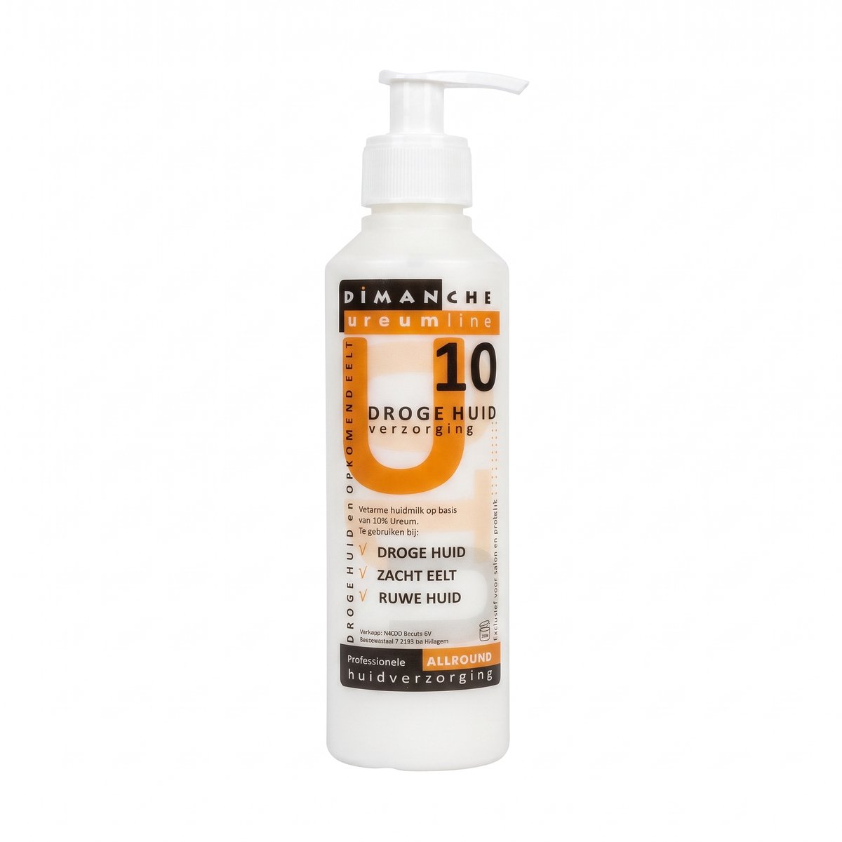 Dimanche Ureumline (U10) Voetcrème – 10% Ureum – 250 ml – Droge voeten, eelt & diabetes