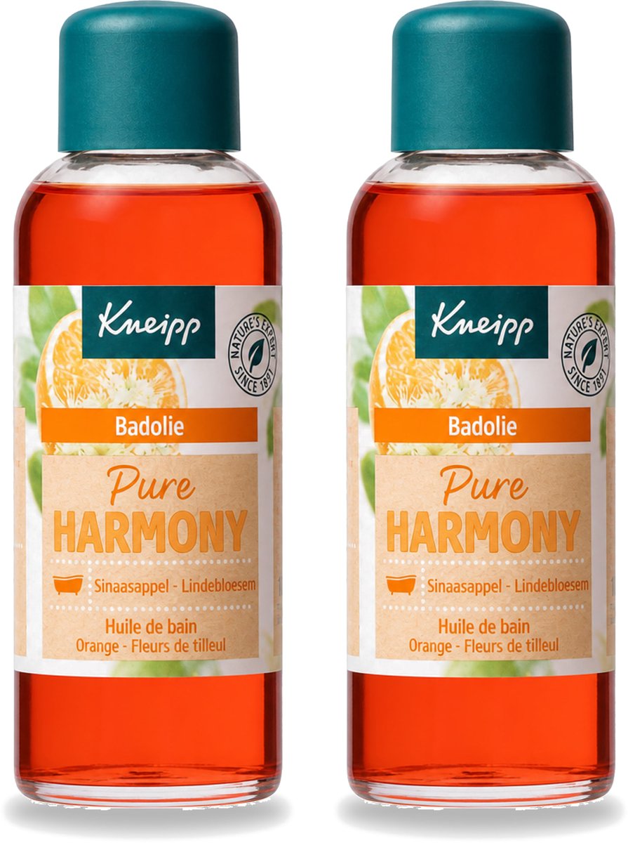 2 x Kneipp - Badolie - Oranje lindebloesem - 100 ml - Voordeelverpakking - 2 stuks
