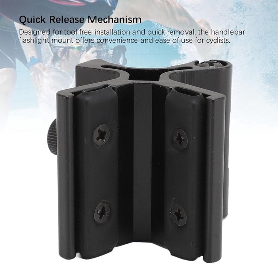 30mm Magnetische Zaklamp Houder met Antislip Bevestiging, Snelle Installatie en Duurzaam Aluminium Ontwerp — afbeelding 2