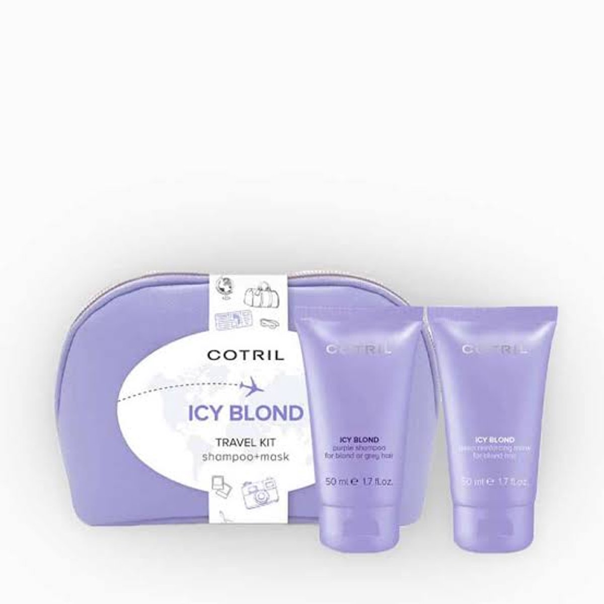 Cotril - Icy Blond Travel Kit - Shampoo 50 ml & Mask 50 ml