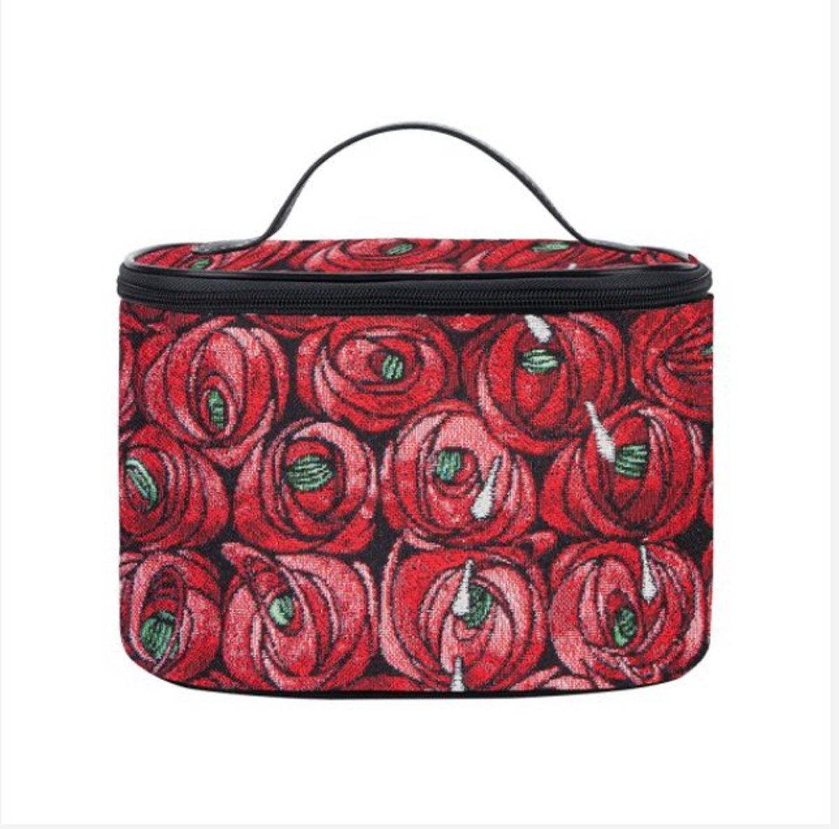Toilettas - Rose and Teardrop - Rozen - Bloemen - Charles Rennie Mackintosh