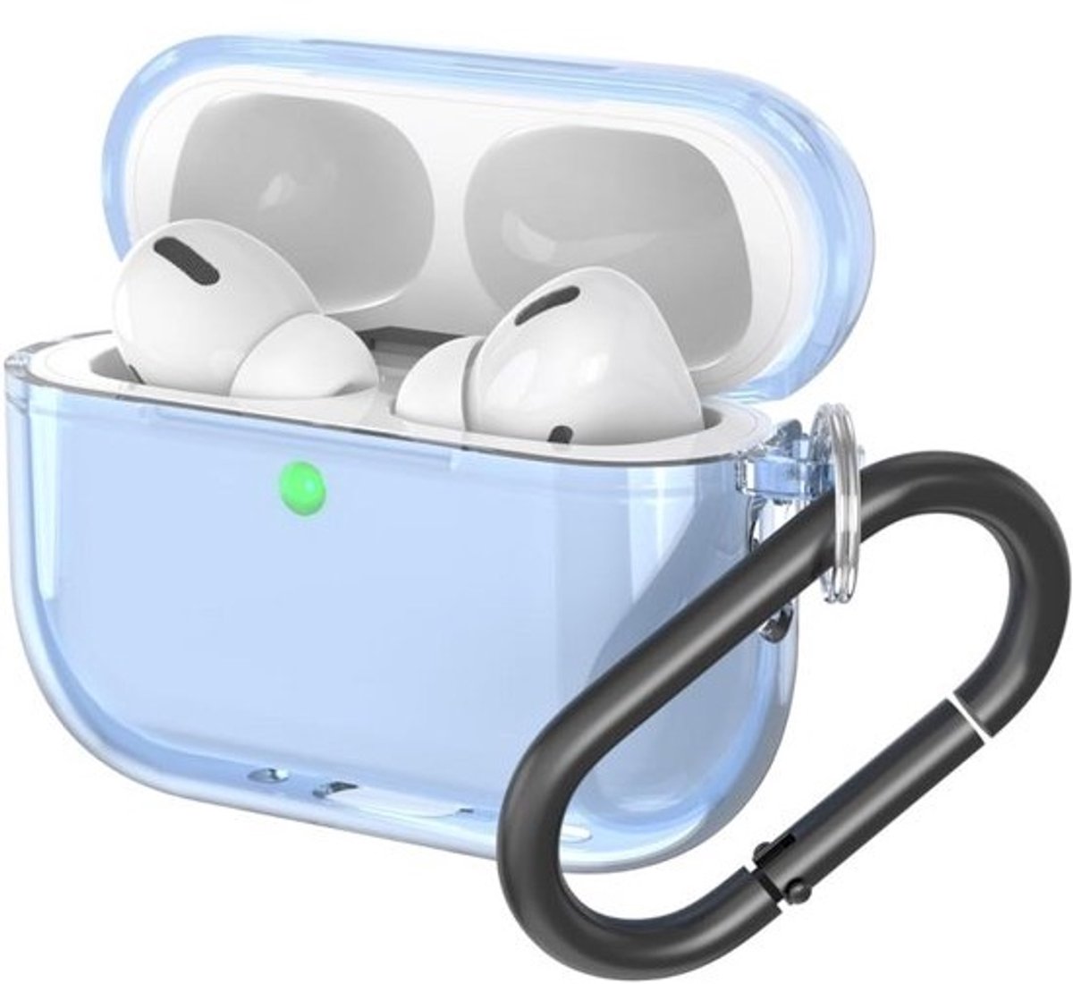 Transparante TPU Hoes voor AirPods Pro 3 - Schokbestendig met Zichtbare LED