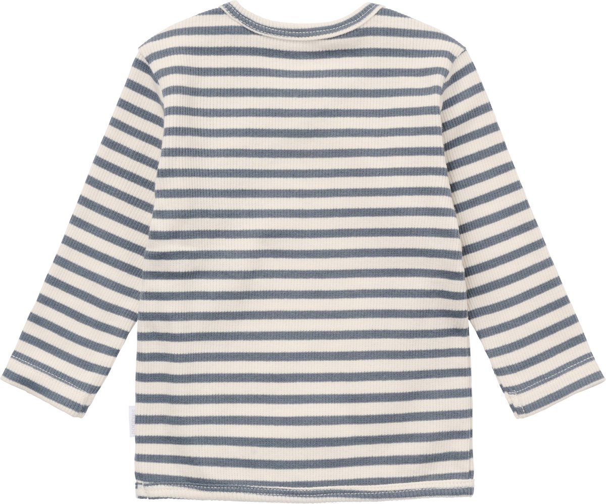 Noppies Overslagshirt Stripe Lange Mouw - Maat 68 - Stormy Weather