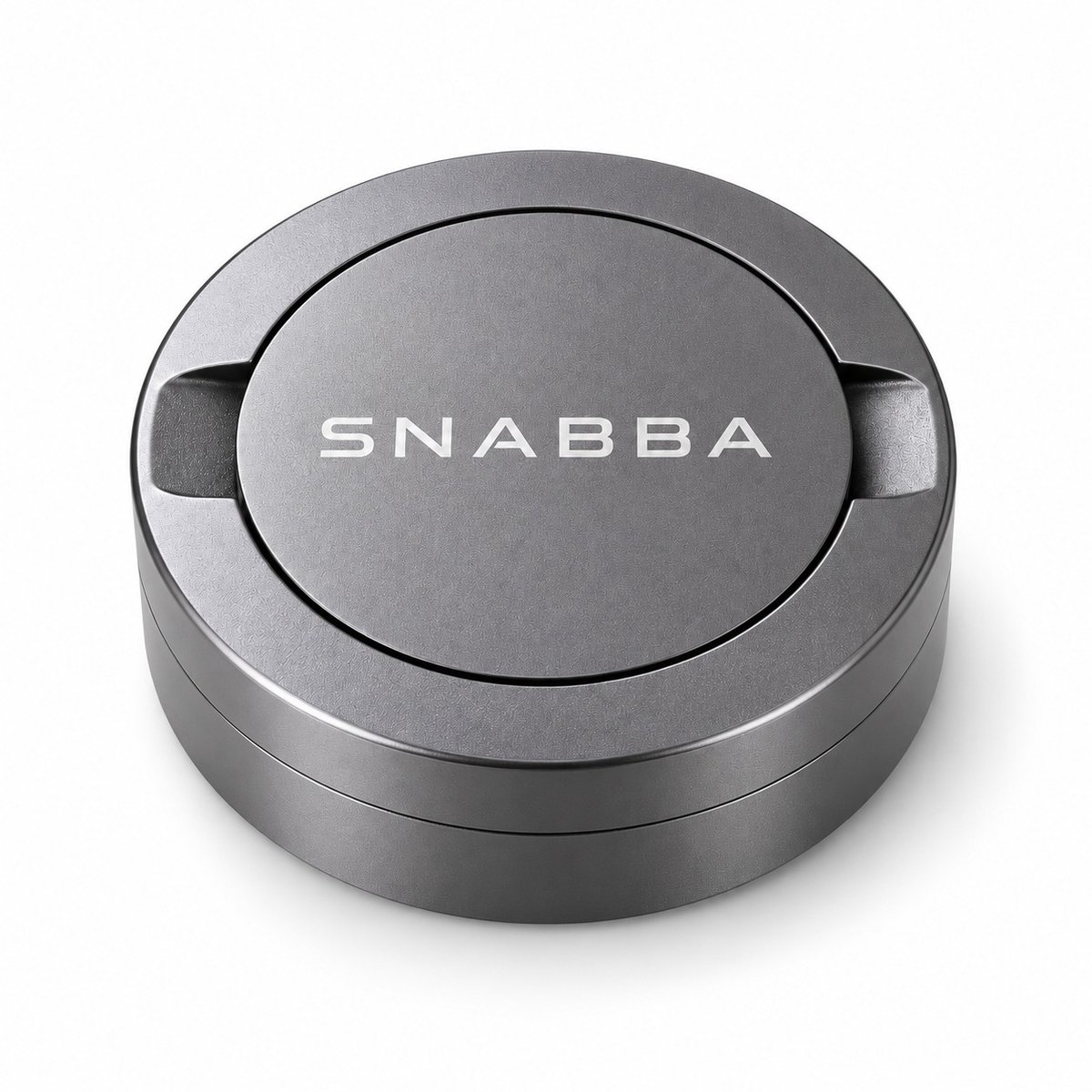 Snus bakje / Nicotine Pouches Opbergdoosje – Aluminium - Snabba / Grijs
