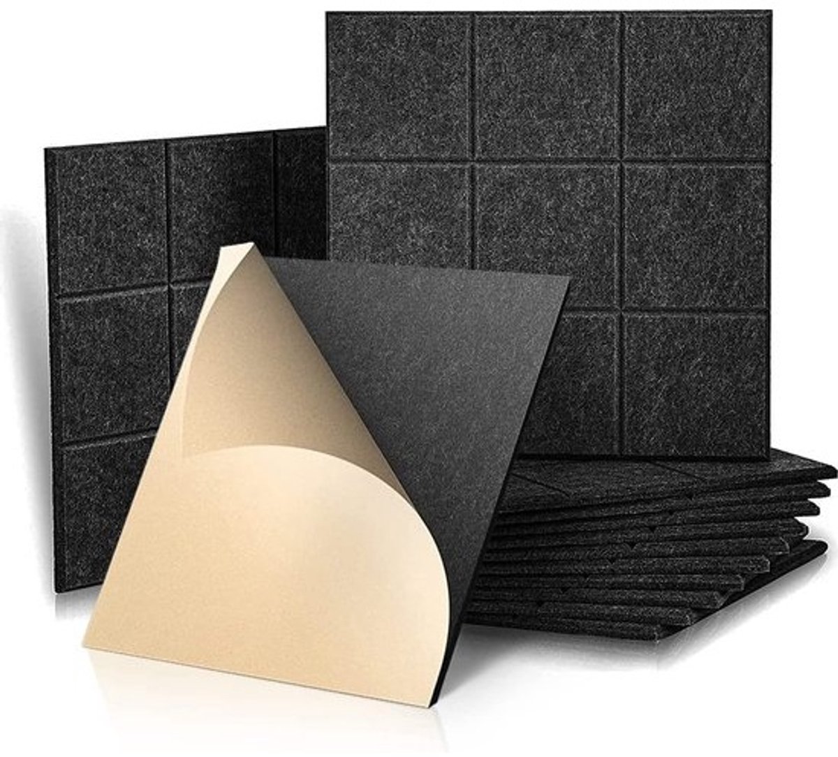 Geluidsisolatieplaten - Foam-Isolatieplaten-– Akoestische Panelen – Geluidsdemper – Studioschuim –– Acoustic Foam Panels