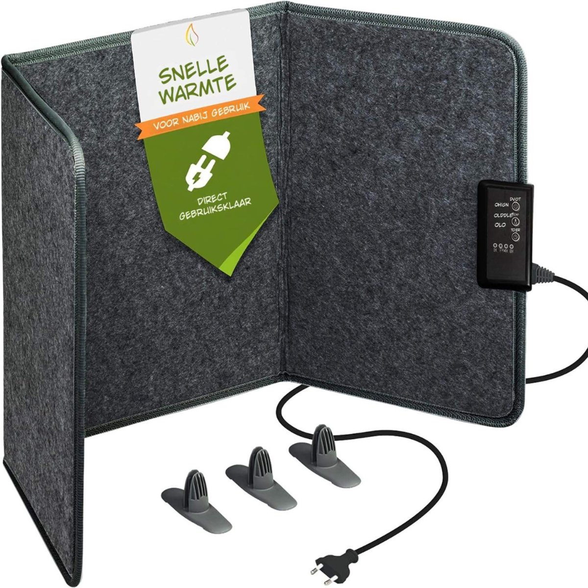 Kavo Infrarood Lamp - Warmtelamp met Verstelbare Stand voor Lichttherapie - Grijs - 30cm x 100cm x 51cm