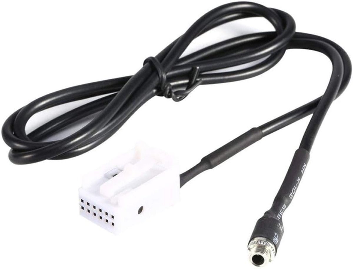 Adapter Audiokabel compatibel met Peugeot 307 308 407 408 507 voor Citroen C2 C5 RD4 C-Quatre