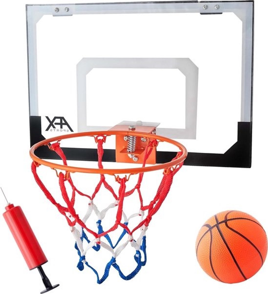 Mini Basketball Fun Hoop & Backboard met bal - 9 inch velg - Perfect voor thuisgebruik