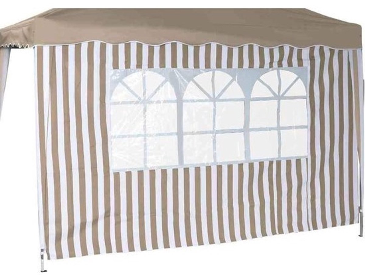Zijpanelen Vouwpaviljoen 195x295cm - Luxe Bescherming tegen de Zon