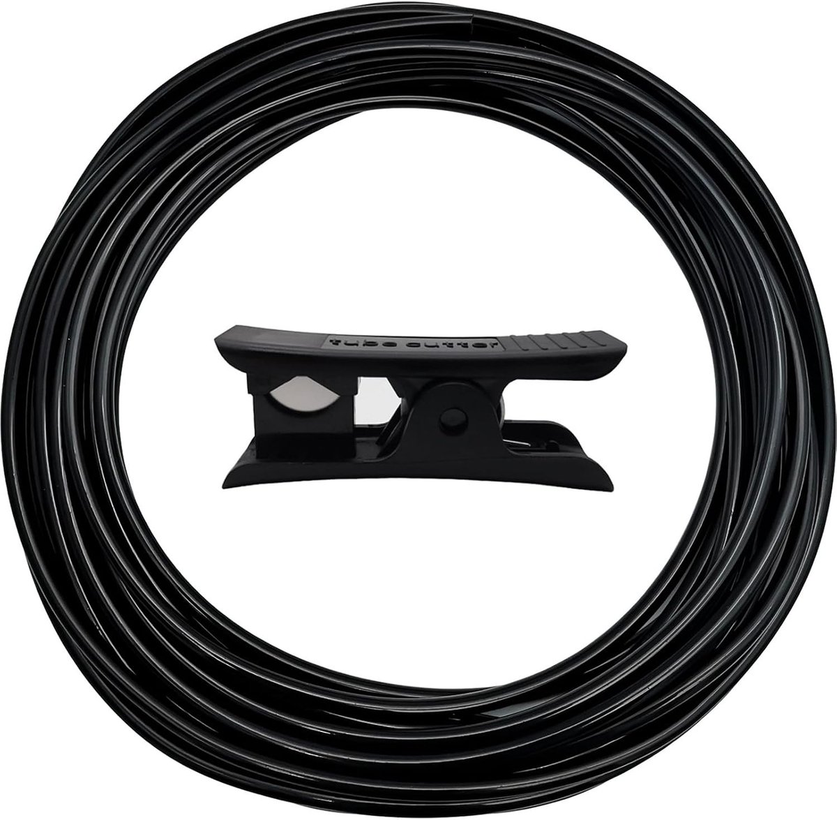 10 meter 1/4 inch Druppelirrigatie Slang voor Tuin en Landbouw, Inclusief Slang Cutter voor Efficiënte Besproeiing