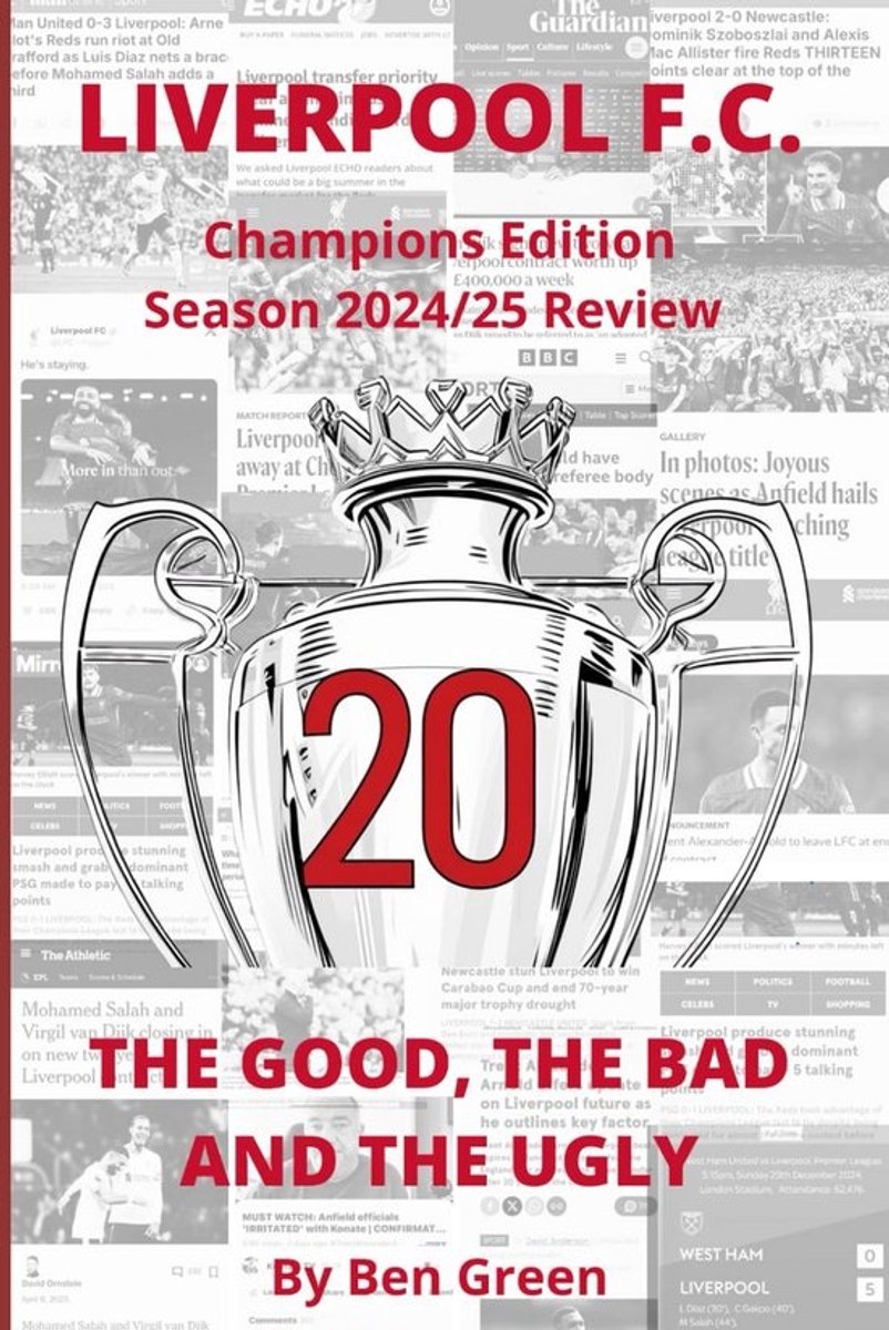 Liverpool FC Seizoensreview 2024-2025 Champions Edition Premier League
