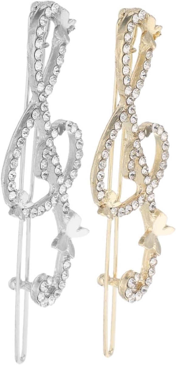 Haarspelden met strass voor dames elegante legering haaraccessoires voor speciale gelegenheden geschikt voor dun en dik haar