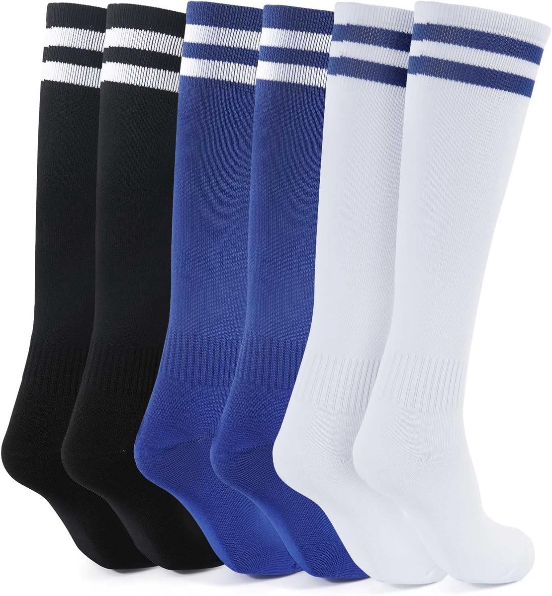 Sokken voor kinderen, antislip, uniseks, voetbalsokken voor kinderen, antislip sokken voor jongens en meisjes, voetbalsokken