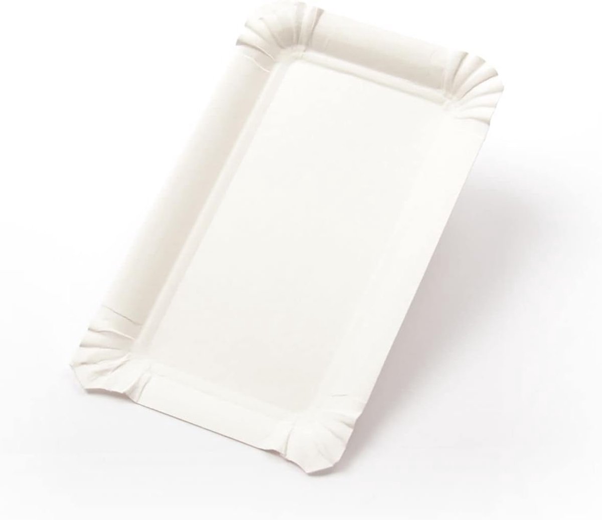 1000 stuks papieren borden, rechthoekig, zonder coating, wit, verse vezels, composteerbaar, van karton, snackborden, feestborden, taartborden, grillborden, voorgerechten, taartborden, taartonderleggers, taartborden, taartonderleggers, 1000 stuks