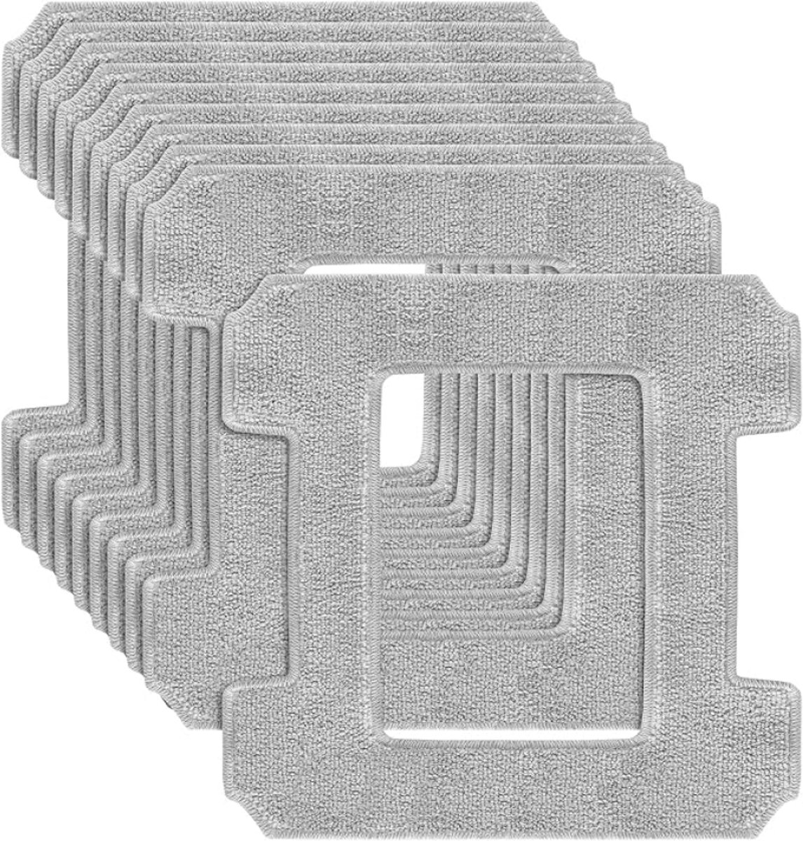 10 stuks reinigingspads voor Ecovacs Winbot W2 PRO / W2 PRO Omni / W2 Omni / W2 / W1 Pro / W1 raamreinigingsrobot - wasbare microvezeldoekjes