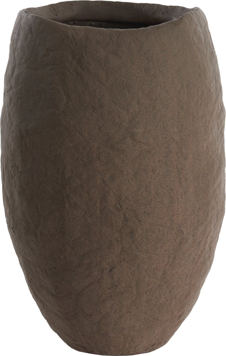 Light & Living Vaas Tingri 58cm - Bruin