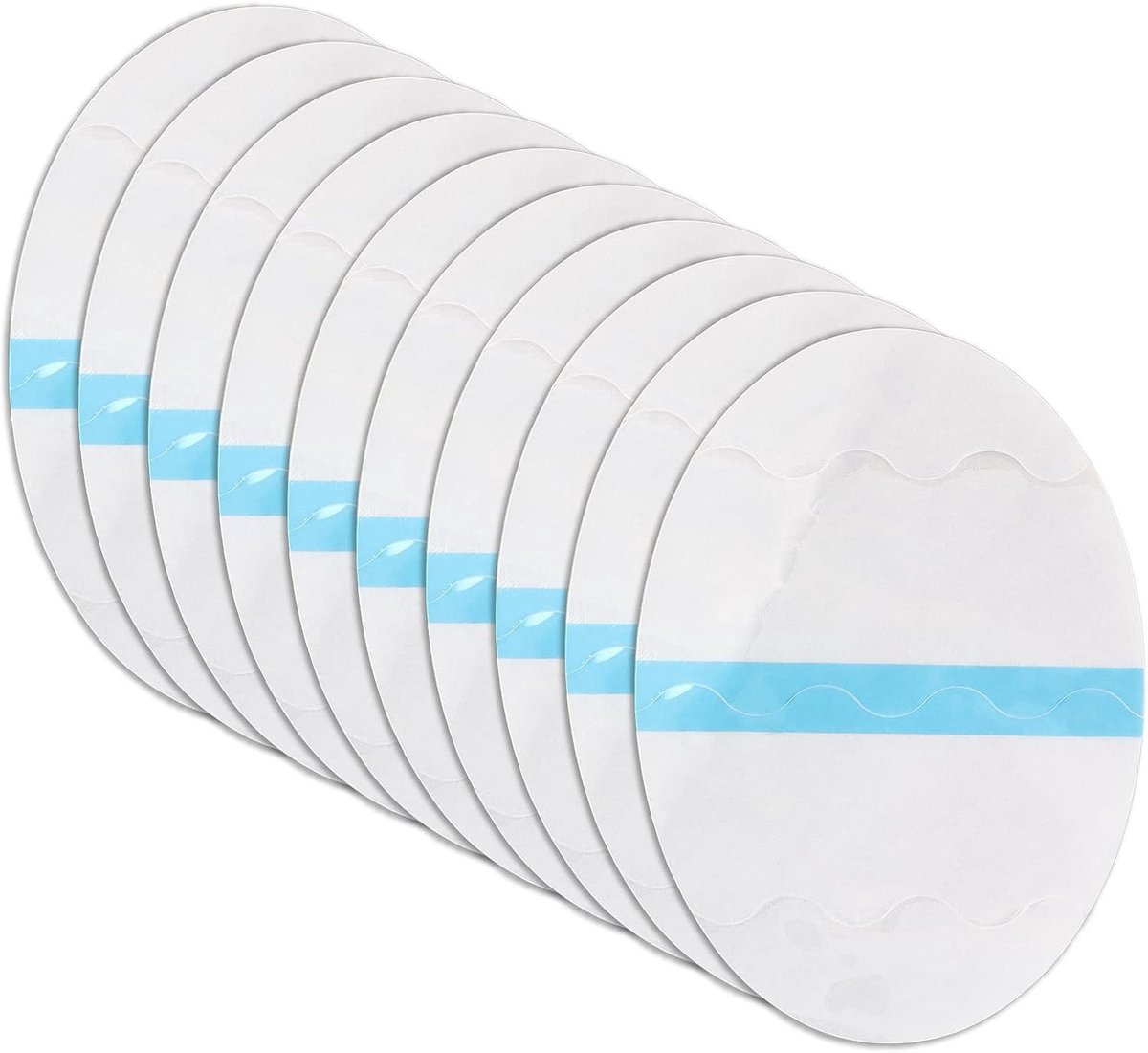10 Stuks Dikke Tapes voor Binnenbeen, Wegwerp Anti-wrijving Pads voor Fietsen, Spinning en Sportactiviteiten, Ultra Dunne en Onzichtbare Bescherming tegen Slijtage en Zweet