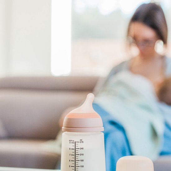 Suavinex Zero.Zero Anti-Colic Medium Flow Zuigfles 270ml SXZBRF050012 van Merkloos — afbeelding 4