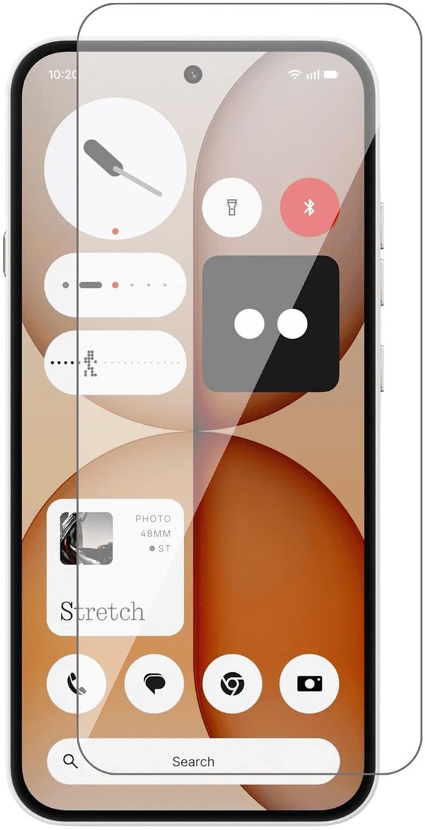 Screenprotector geschikt voor Nothing Phone 4a – UltraClear Gehard Glas – Case Friendly – 9H Krasbestendig