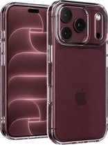 Hoesje - geschikt voor iPhone 17 Pro/18 Pro - Transparant - shock proof - hoes