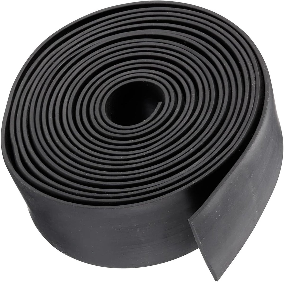 Neopreen Rubber Strip Rol 3mm x 45mm x 4m, Flexibele Rubberplaat voor DIY Dichting, Weerbestendige Vulling en Geluidsisolatie