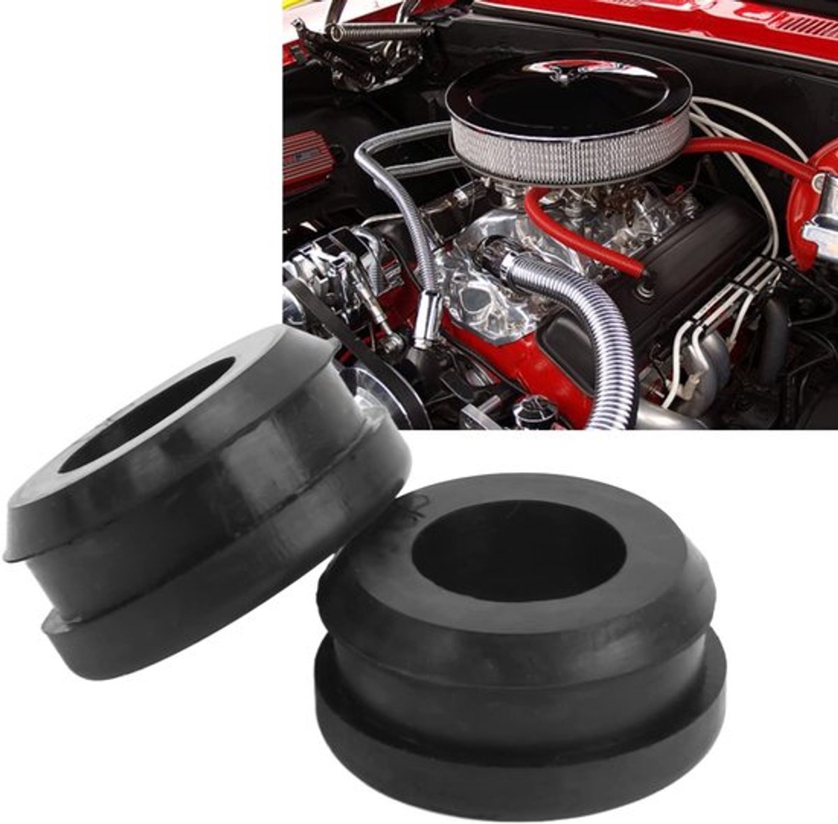 Dailygoody - PCV Breather Valve Grommets - Hoogwaardige Rubber Seals - Betrouwbare