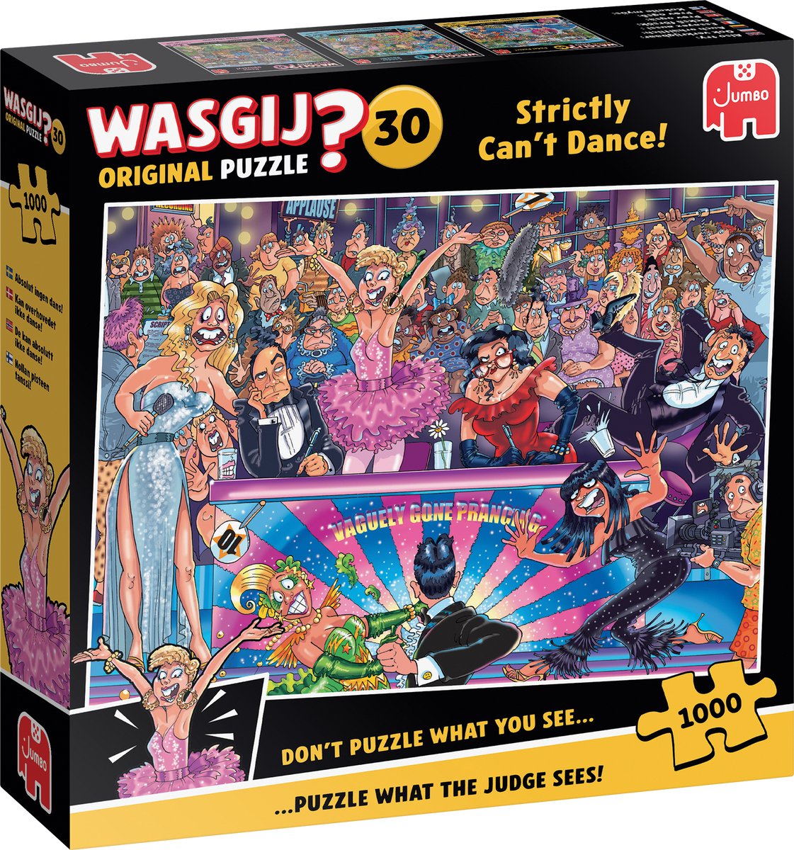 Wasgij Original 30 - Strictly can't Dance! - puzzel van 1000 stukjes