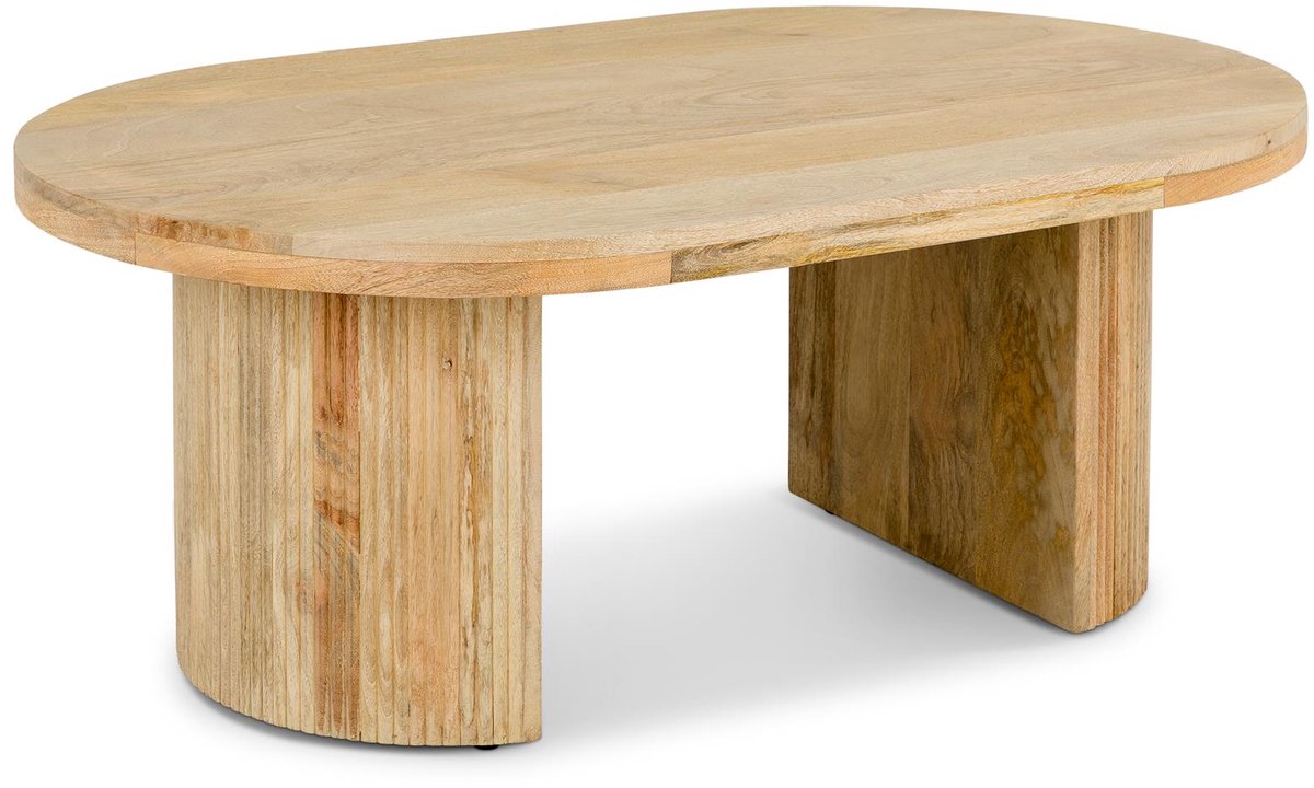 IDIMEX Salontafel AMBA 120 x 75 cm van mangohout – naturel natuur