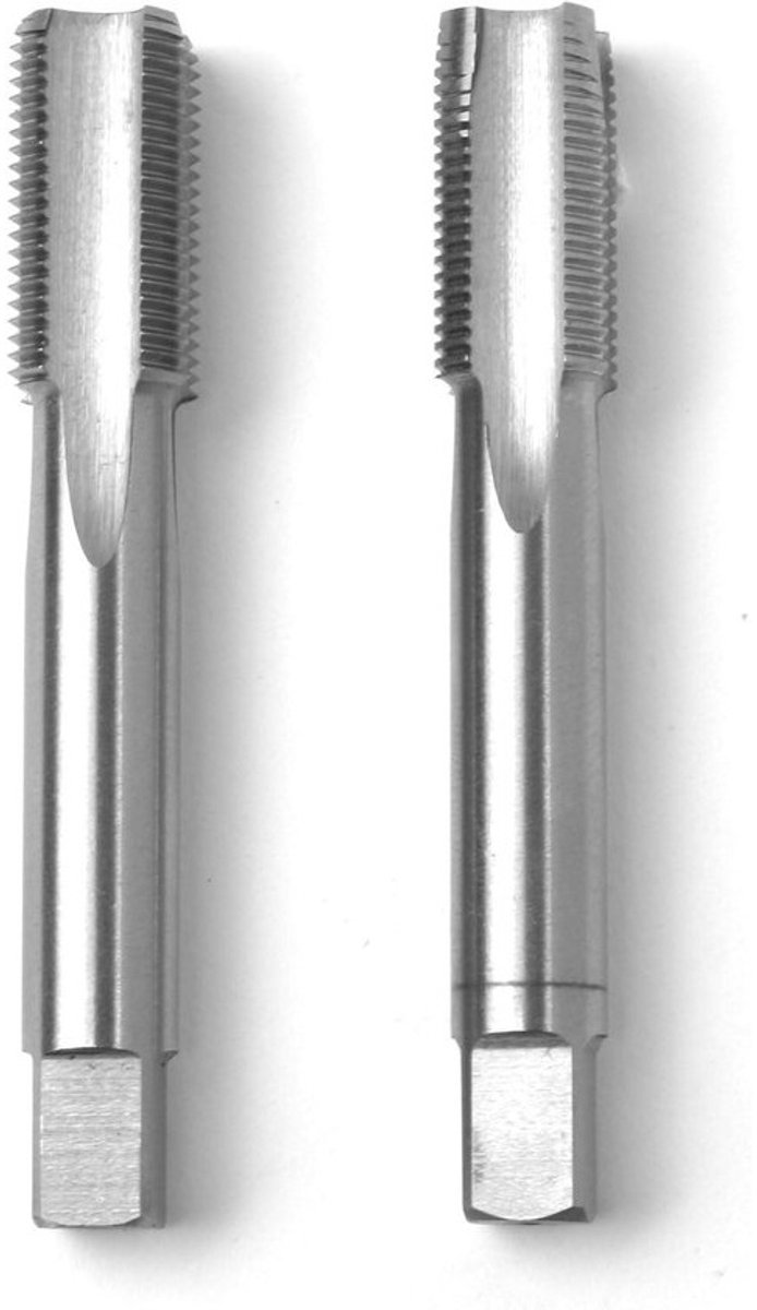 Gewindebohrer Set - Metaal Boren - Metaal Bewerken - HSSG Geslepen - M14 x 1.25 - Zilverkleurig
